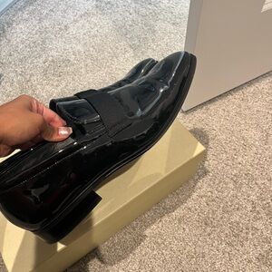 Black Patent Leather Men's Dress Shoes